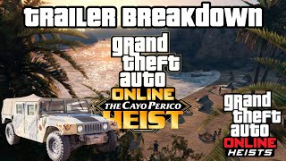 GTA 5 - Island Heist DLC - FULL Trailer Breakdown, New Cars, Release Date \& More! (Cayo Perico Heist