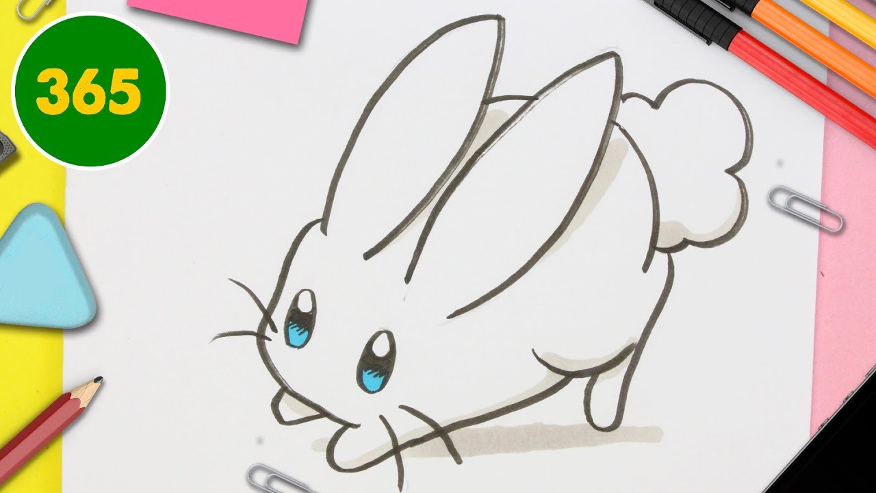 Comment Dessiner Lapin Kawaii Etape Par Etape Dessins Kawaii Facile Youtube