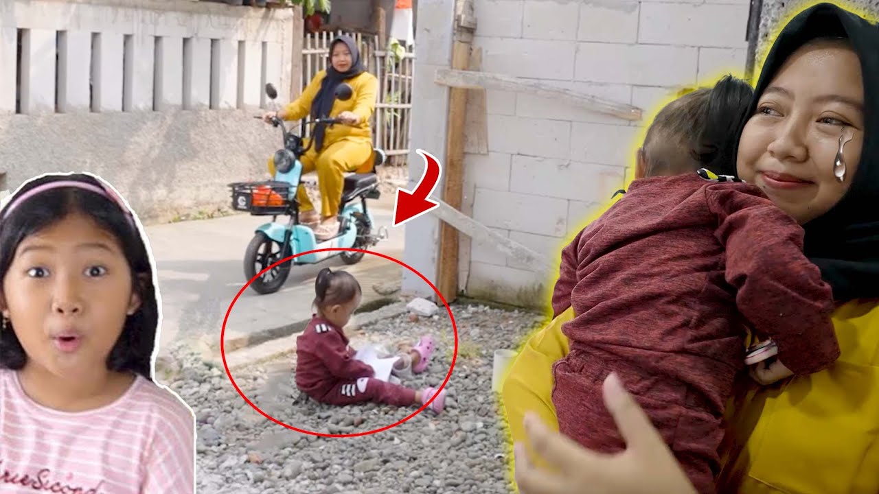 MAMAH RERE NEMU BAYI LUCU SENDIRIAN DI TEMPAT SEPI !! - YouTube
