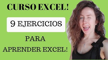 CURSO EXCEL 11: EJERCICIOS de EXCEL BÁSICO para PRACTICAR  (2024!)