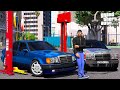 РЕАЛЬНАЯ ЖИЗНЬ В GTA 5 ВОССТАНОВИЛ РАЗБИТЫЙ MERCEDES E500 W124 В