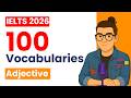 IELTS Vocabulary: 100 Adjectives You Must Know