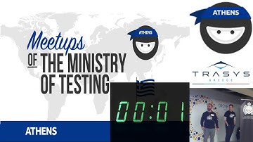 MoT Athens Meetup #4: Real Time Test Data With Grafana- LightTalks