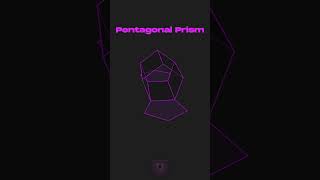 Pentagonal Prism Fold #satisfying #3Danimation #geometry #polyhedra #mathart #python #HolyPolyFold3D
