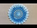 Easy crochet doily tutorial for beginners