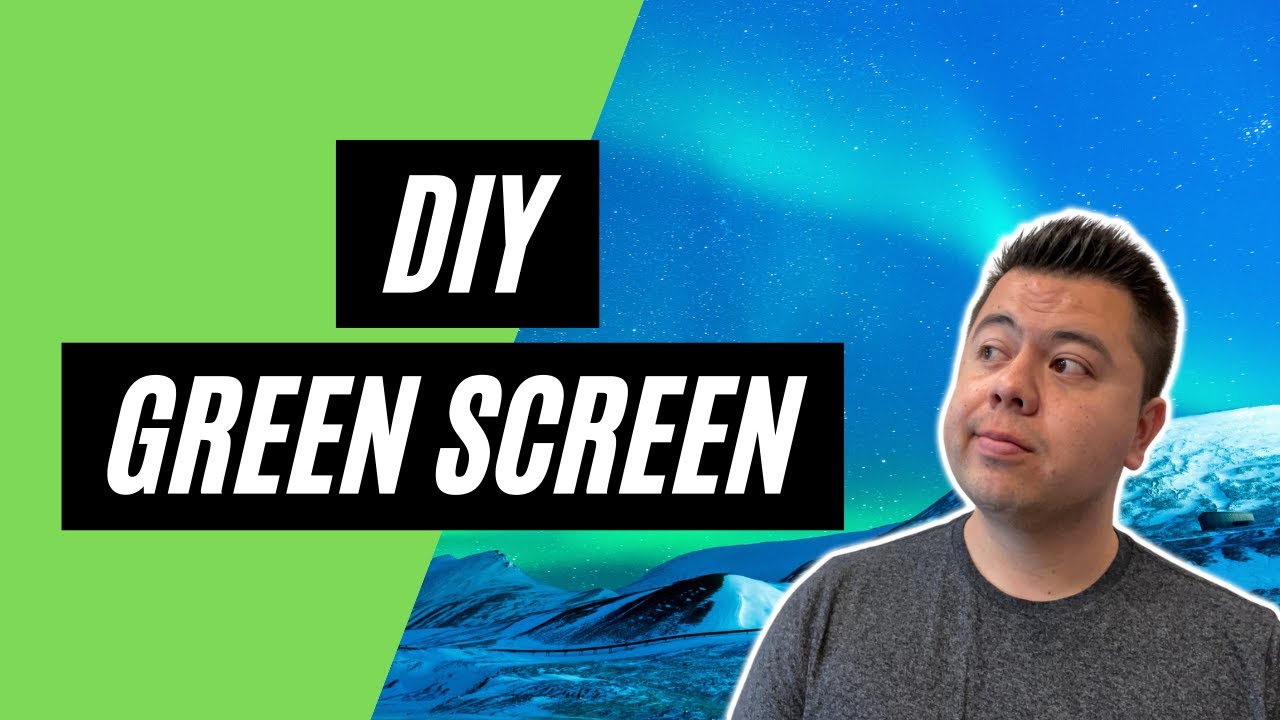DIY Green Screen for FREE! | Distance Learning and In-Person Teaching ...