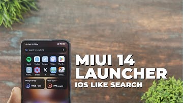 Miui 14 System Launcher Update With iOS Like Search Engine & More Features