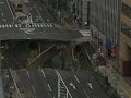 Raw: Road Collapses in Japan, Prompts Evacuation