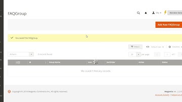Faq Magento2 Extension