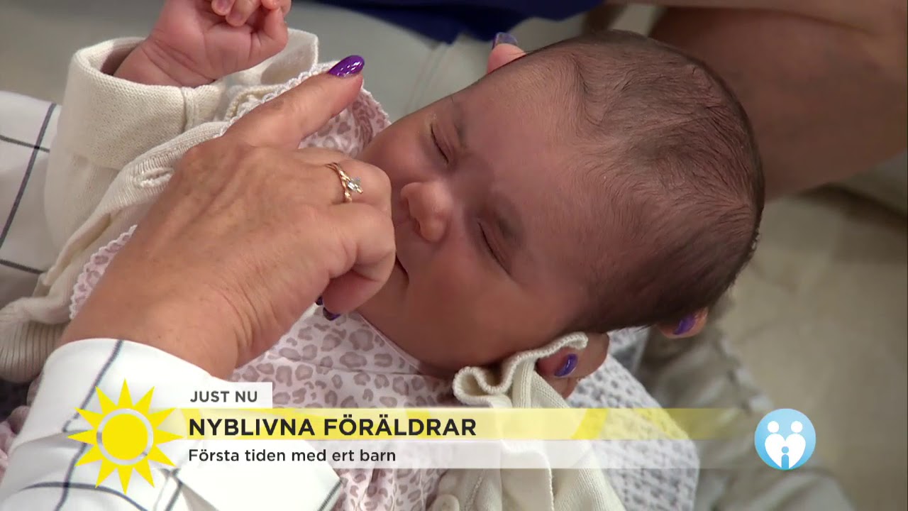 Markiz och Soraya får svar om första tiden med bebis - Nyhetsmorgon (TV4)