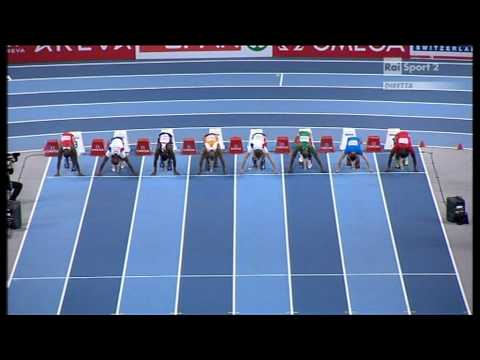 60m men final European Athletics Championships 201...