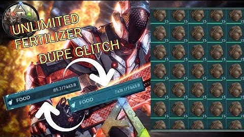 Ark mobile revamp new dupe glitch Fertilizer SP | ark ultimate survivor edition unlimited poop SP