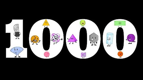 Ranking 1000 Object Show Characters Worst To Best(Part 1)