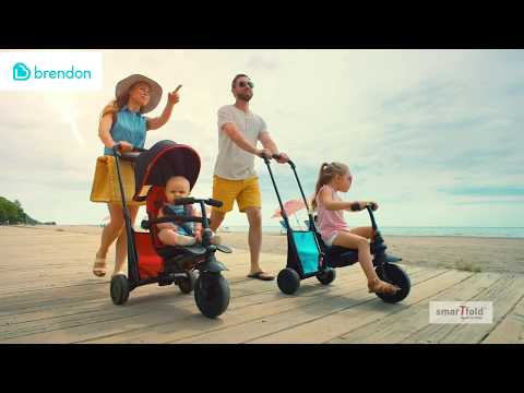 smarTrike Folding tricikli
