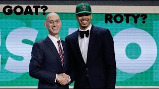 Is Jayson Tatum gonna be Rookie Of The Year?