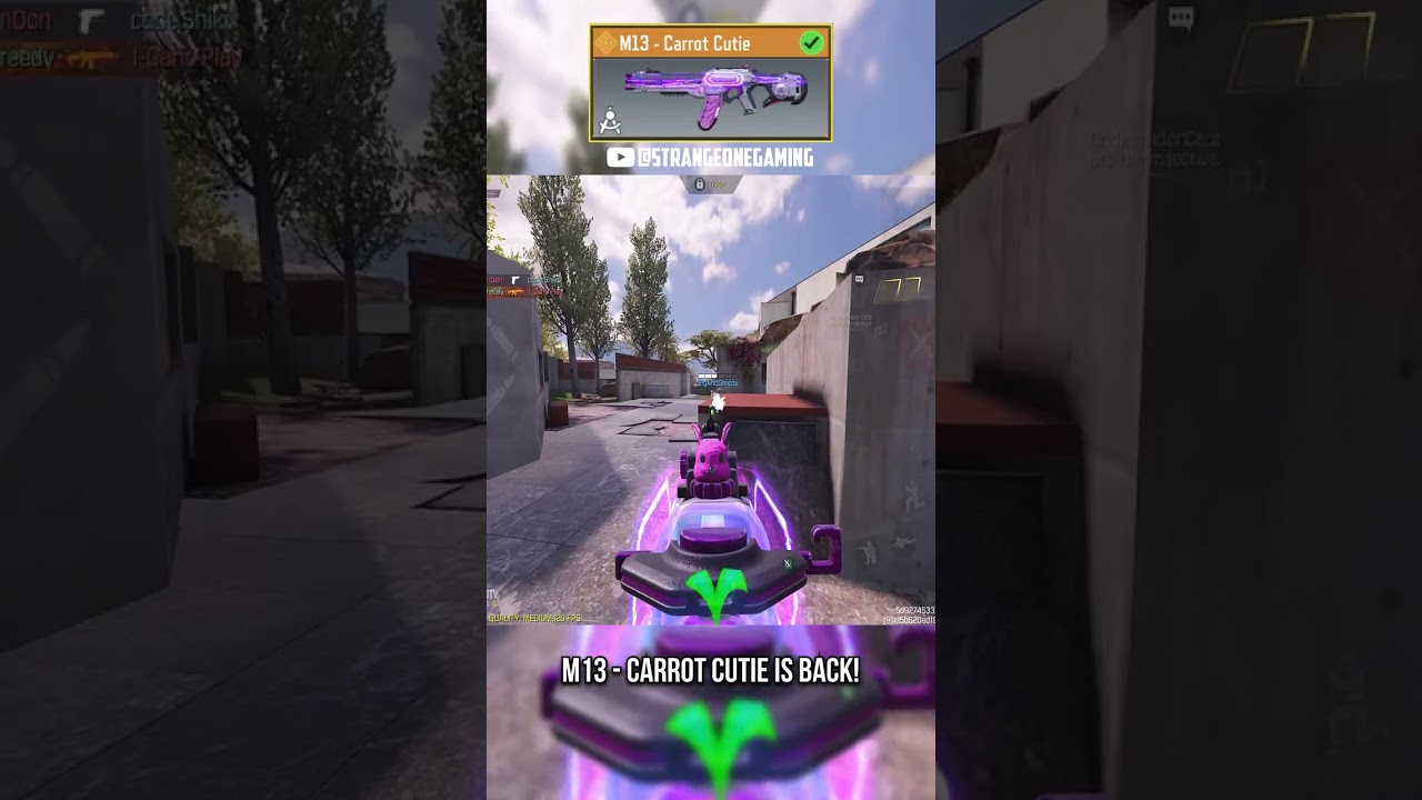 M13 Carrot Cutie is back!