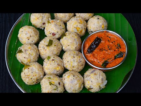 புழுங்கல் அரிசி கொழுக்கட்டை & உளுந்தம்பருப்பு சட்னி/kara kolukattai tamil/evenging snacks in tamil