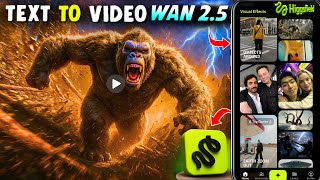 Higgsfield WAN 2.5 Unlimited AI Video Generator Tool | Text To Video Best AI Tool Free WAN 2.5