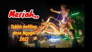 takbir keliling desa Ngagel dukuhseti Pati 2022
