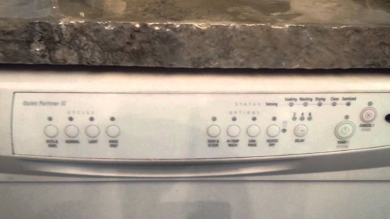 Whirlpool Quiet Partner II stopping mid cycle - YouTube