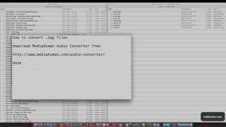 How To Convert .ogg Files On Mac
