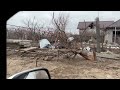 Мелитополь после обстрела, переулок Бадыгина. 25.02.2022. Melitopol after shelling, Badygina lane.