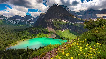 Peaceful music, Relaxing music, Instrumental Music "Glacier National Park" By Tim Janis