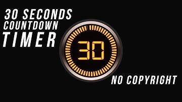30 Seconds Countdown Timer with Sound Effects.