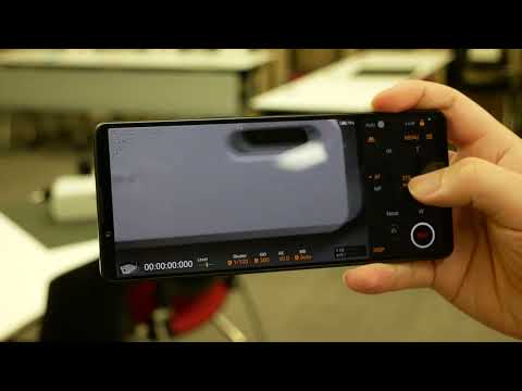 Xperia 1 IVの動画撮影時の「シームレスズーム」