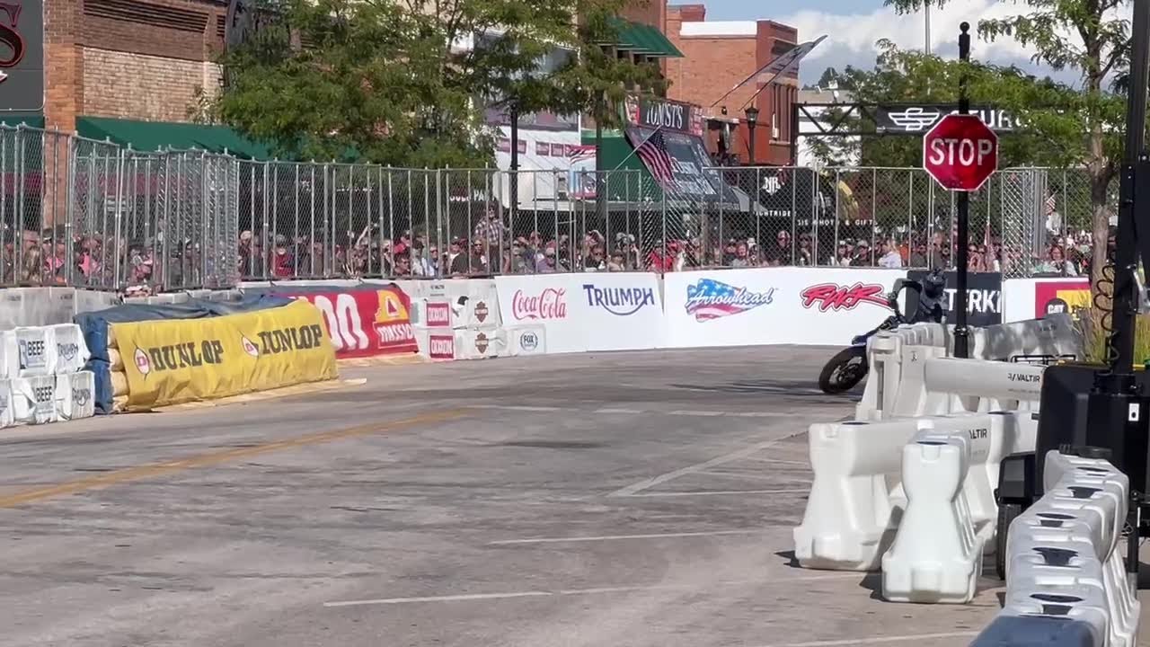 Riders thrill at Sturgis TT after lengthy weather delay