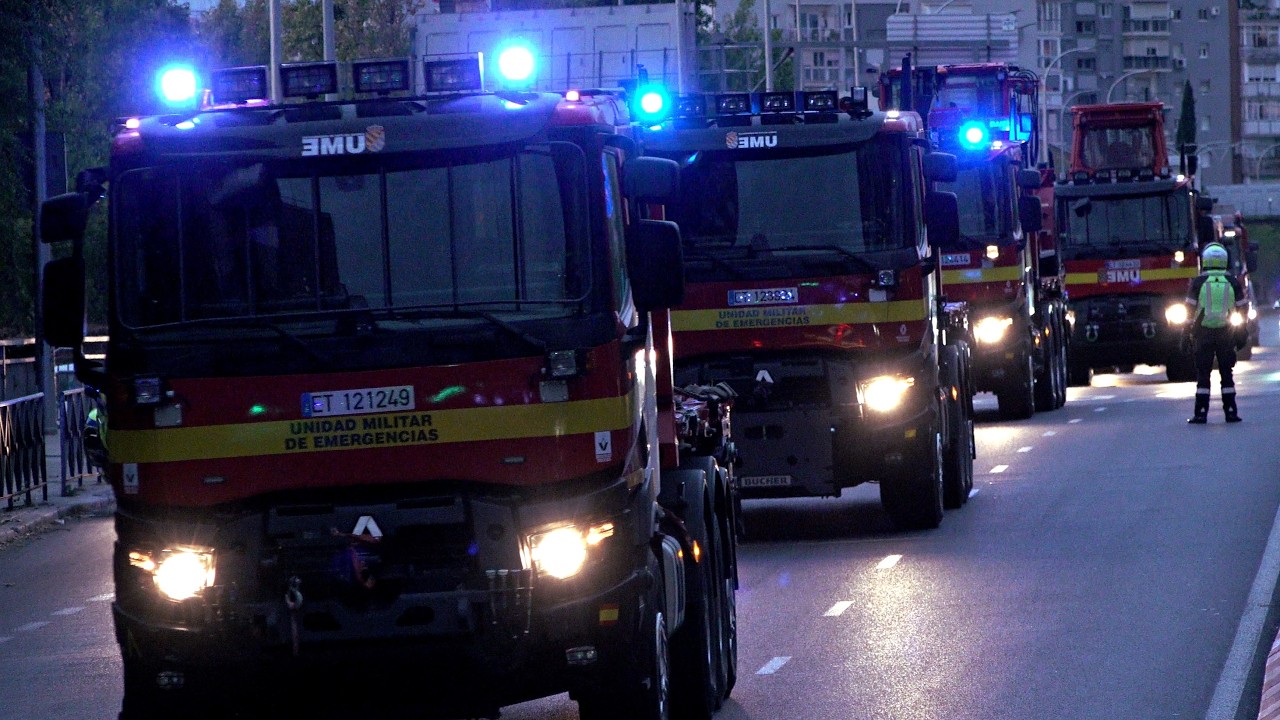Escoltas Desfile 12 de Octubre 2025. Fiesta Nacional. FFAA, Policía, Guardia Civil, UME,