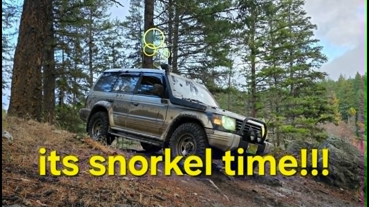 Snorkel time!!!! Snorkel install 1992 Pajero (Pedro)
