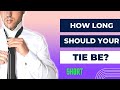 ما هو الطول المناسب لربطة عنقك إليك الطول المثالي شورت أزياء رجالية كيفية اللباس