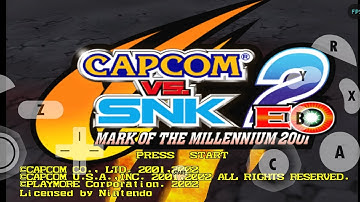 Dolphin Android Test | Capcom VS. SNK 2 EO |#capcomvssnk2eodolphinandroid, #capcomvssnk2eo