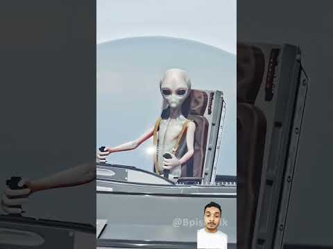 Fighter Plane Face To An Alien Omg Short Fighter Plane 