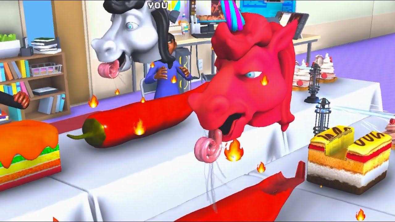 Lick Runner 👅🍔🥐🥧 MAX LEVEL Gameplay Android iOS