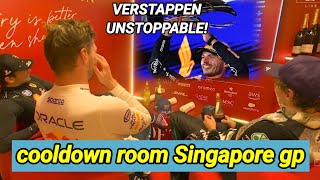 Cooldown Room SINGAPORE GP 2026 | Verstappen WINS Singapore GP Ahead of Leclerc & Antonelli!