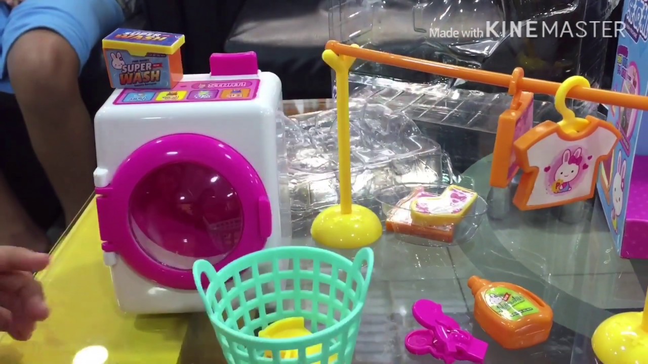 Kids toys Laundry playset YouTube