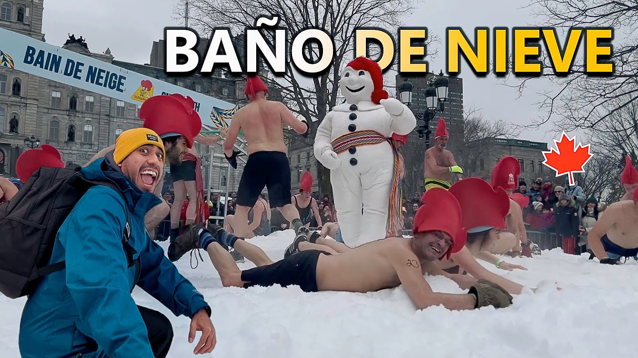 El CARNAVAL de INVIERNO más GRANDE del MUNDO 📍Quebec-Canadá