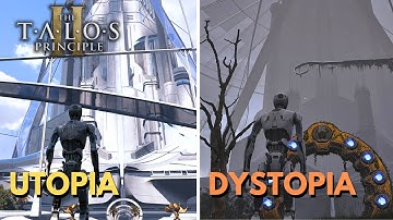 The Talos Principle 2 - All Utopia-Dystopia Puzzle Solutions - Final Area Guide Walkthrough