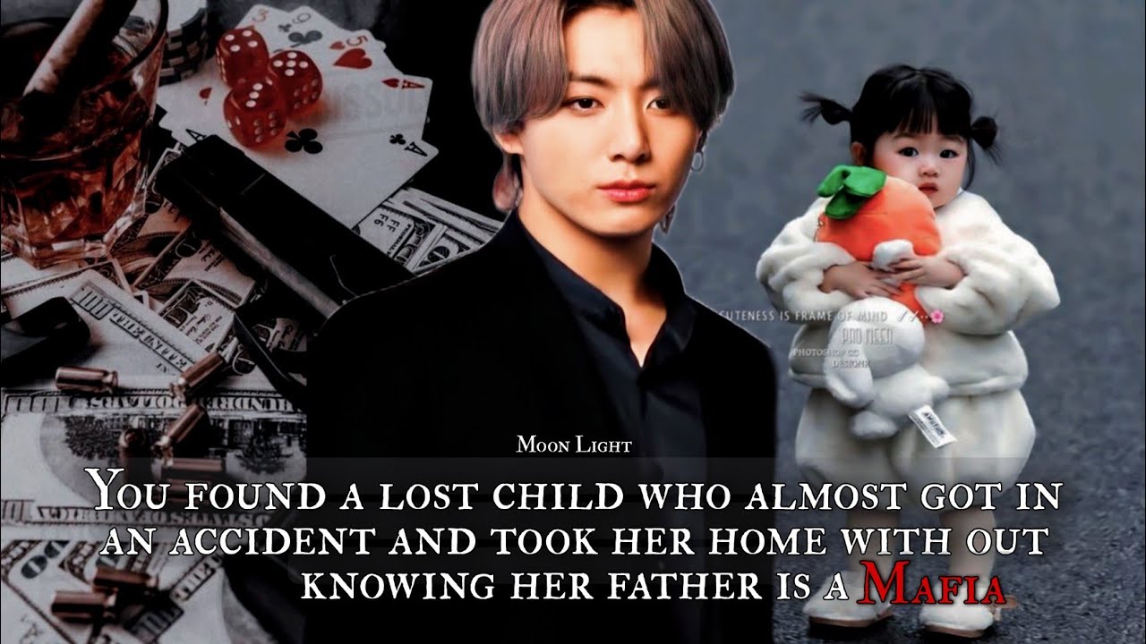 You found a Mafia's lost child who almost got in an accident and took her home-Jungkook pt 1