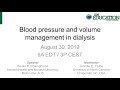 KDIGO-ISN Blood Pressure & Volume Management in Dialysis Webinar