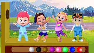 Cocomelon Learns Colors | CoComelon Nursery Rhymes & Kids Songs