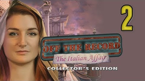 Off The Record 2: The Italian Affair CE [02] w/YourGibs - MAGIC DETECTIVE CAMERA