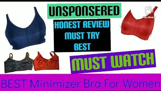 BEST Minimizer TotalSupport Full Coverage Bra for Heavy Chest.Zivame True Curve non wired Bra review
