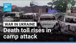 Deadly attack on holiday camp in Russian-held part of Ukraine, officials say • FRANCE 24 English