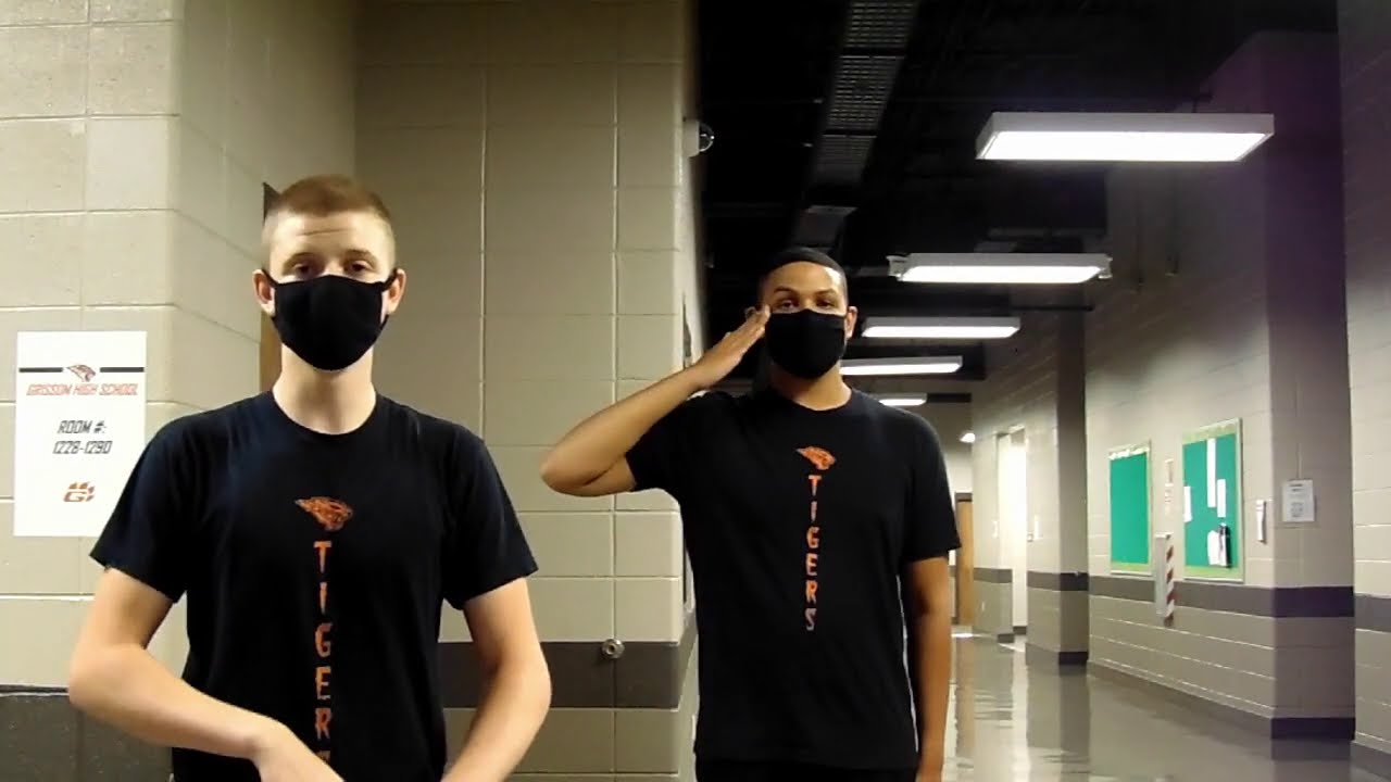 Grissom JROTC Basic Drill Video 1 YouTube