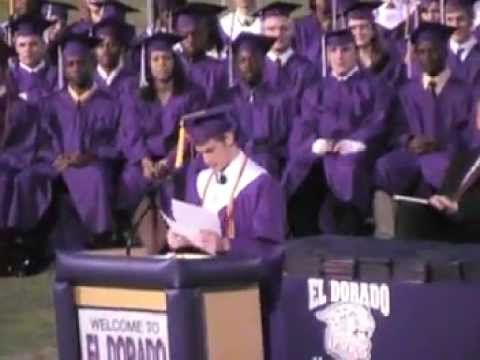 El Dorado High School 2009 Graduation Part6 - YouTube