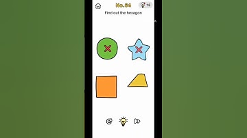 Brain Out | Chapter | No.64 | Find out the hexagon | Walkthrough video !