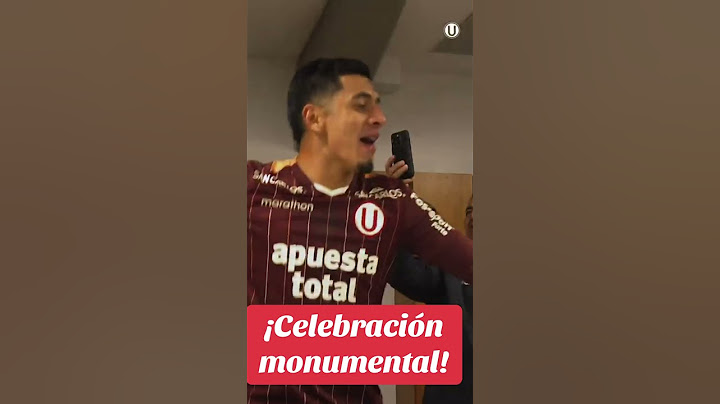¡Celebración monumental! # #universitario #futbol #copalibertadores #concha #riverplate #peru